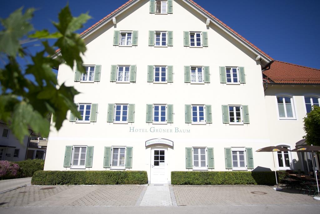 Hotel Gruener Baum Kaufbeuren Exteriér fotografie